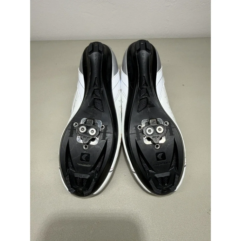Louis Garneau Jade Women's Road Cycling Shoes Silver Fuchsia Sz 8